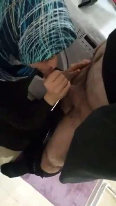 Turkish Cock Worship Blowjob Hijab Milking Sucking Arab Hijabi Dick Turk