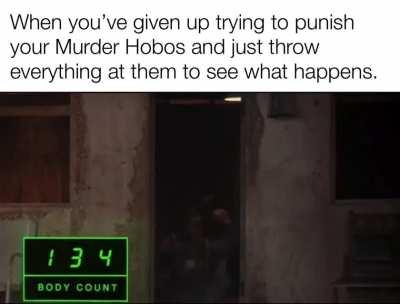 Murder Hobo Body Count: Bloodiest Game Ever!