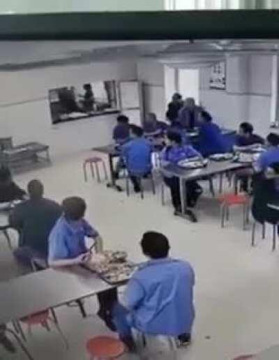 Just some folks having a peaceful lunch break