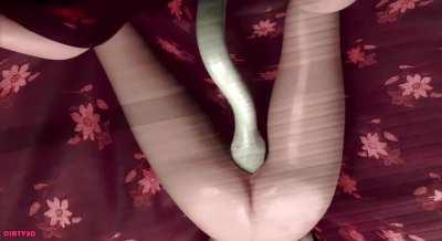 Girl getting Fucked by a Snake !!!