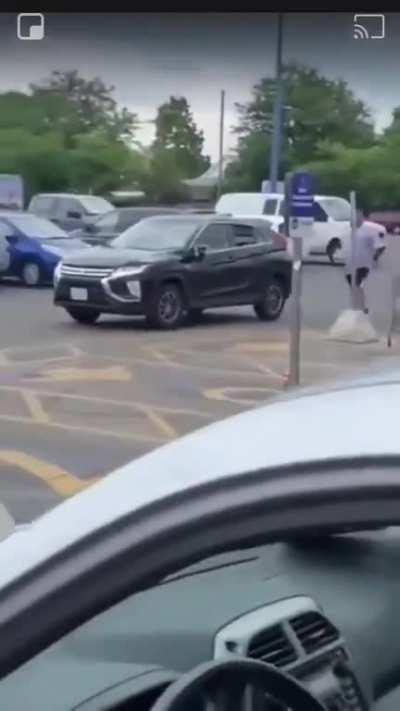 Man bullies the wrong car