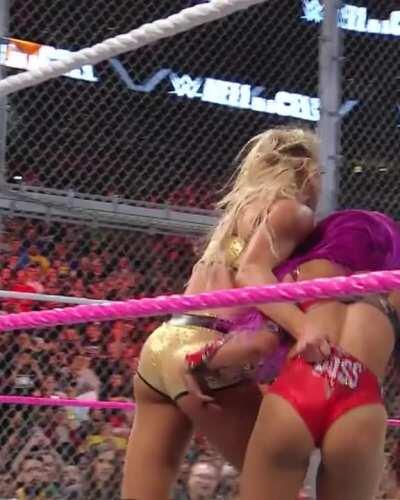 Sasha Banks at hell in a cell 2016