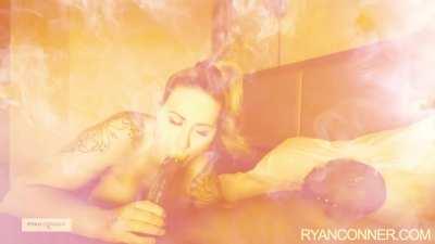 Massaging Ryan Conner