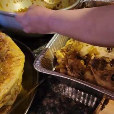 My mom's homemade authentic imsakhan this is how it's made