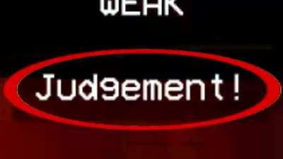 JUDGEMENT REAL?!?!?!?!?!?!?!?!