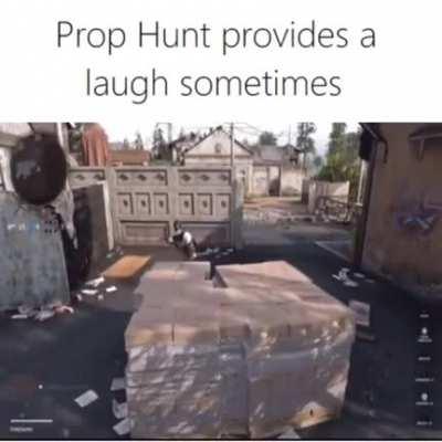 Prop Hunt provides a laugh sometimes