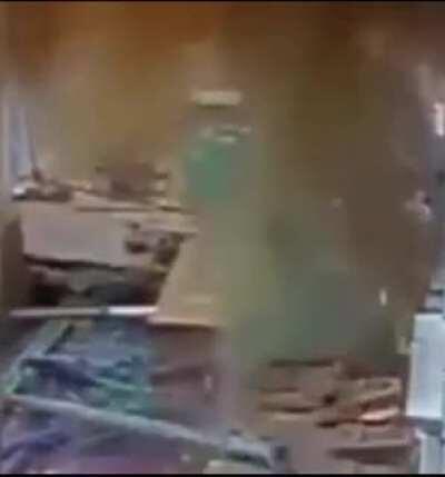 Homie drilled into something.