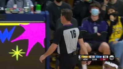 [Highlight] Goga Bitadze gets ejected after touching heads with GP2