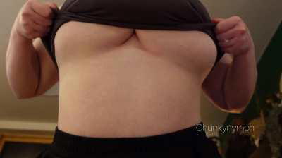 It’s hard for them to not sag when they’re this big  