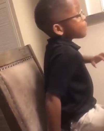 boy explains the noises he hear from parents room
