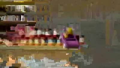 Wario drives into barrels and fucking dies