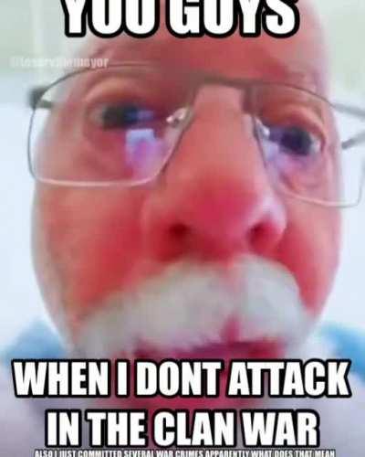 Lol so “war crime” means you use too many goblins I think