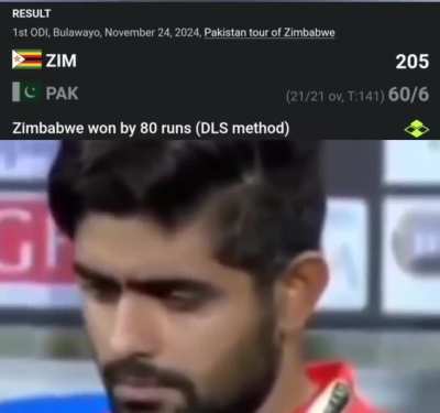 Feeling sorry for this guy even when he's not in the team lol