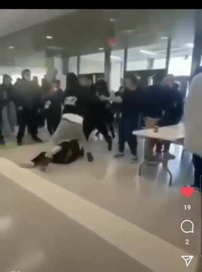 Wild Winnipeg Highschool Fight Evacuation | May 2 2022