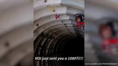 A man stuck in a Russian Missile Silo