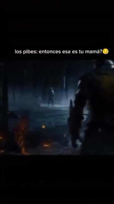 La vida nos hizo amigos tu madre nos hará familia >:v