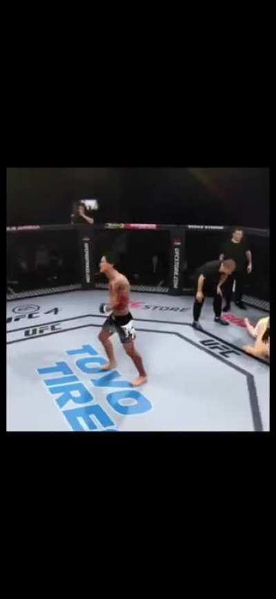 [UFC 4] Bro is aware he can’t escape the game
