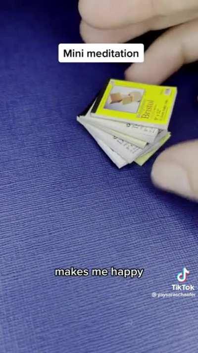 Mini meditation