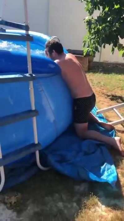 HMB while I jump into the pool
