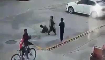 Boy Throws Firecracker Into Sewer Hole