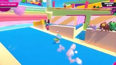 How not to win on slime climb...