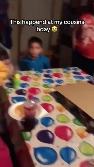 Lil bro is a menance