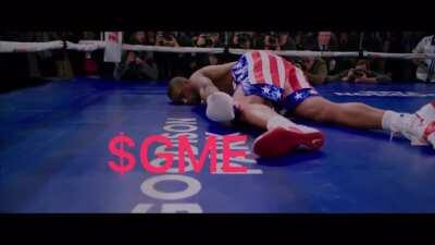 $GME got up like a man possessed 🥊🚀