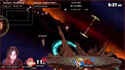 You ever just see a Ness BONK heads with Luigi?