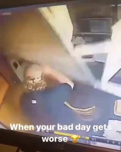 Stop slamming the doors, dude!