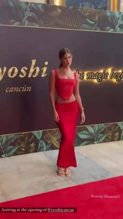 At Ryoshi Cancun opening