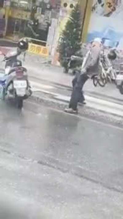 The more he tries the further he goes...