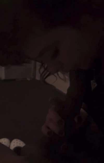 Think she was having too much fun with my cock in her hand 😌