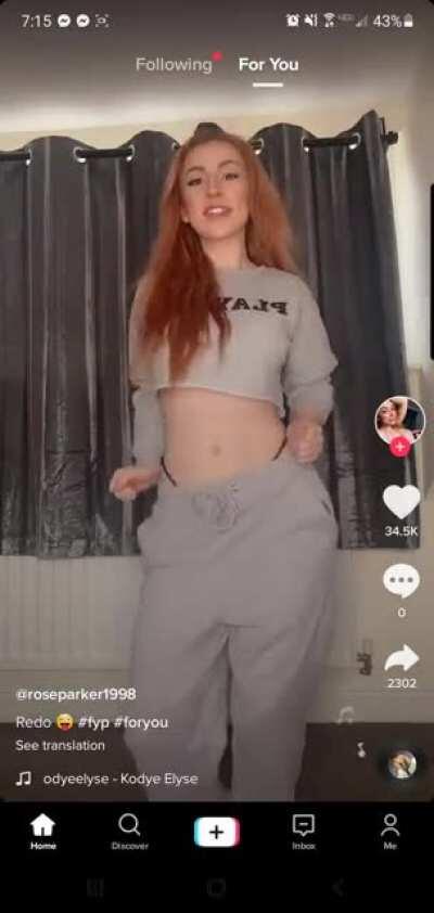 When she raises her arm