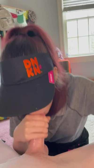 My before and after work routine 😇🍩