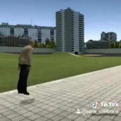 *sonido de golpe en el suelo*