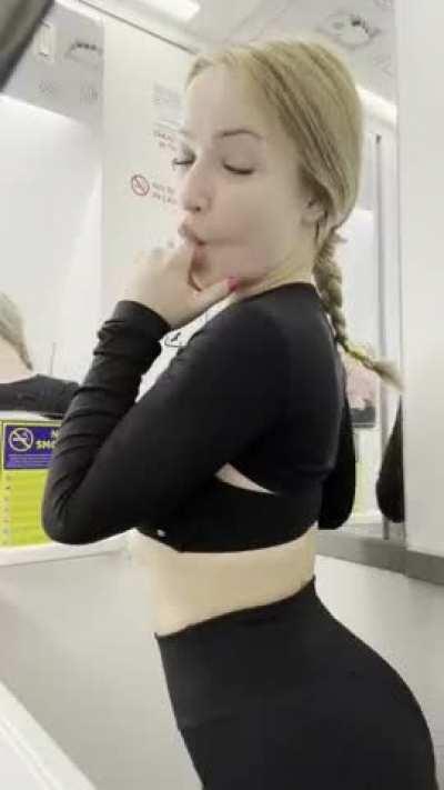 Do you want to suck my creamy booty?