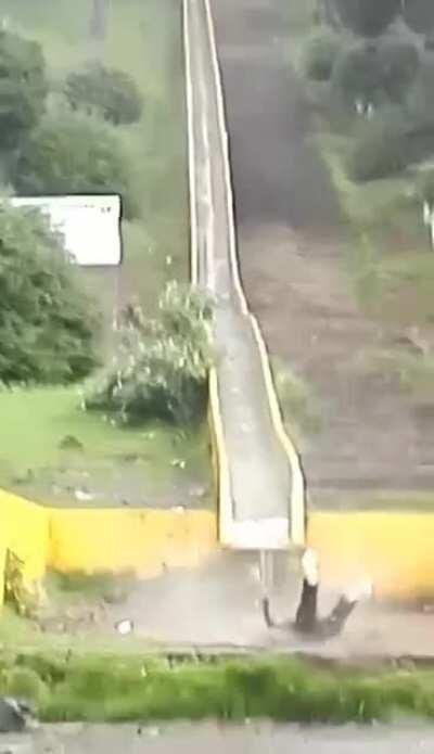 A decommissioned water park