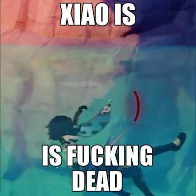 xiao drowns in liyue harbor