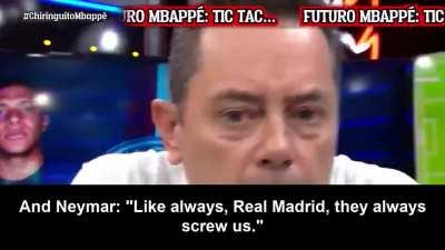Tomas Roncero almost has lost his mind over the Mbappe Saga