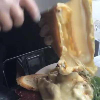 There is no such thing as too much cheese caw caw