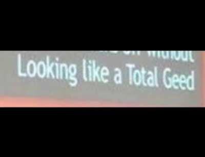 Kaito's perfect class presentation.