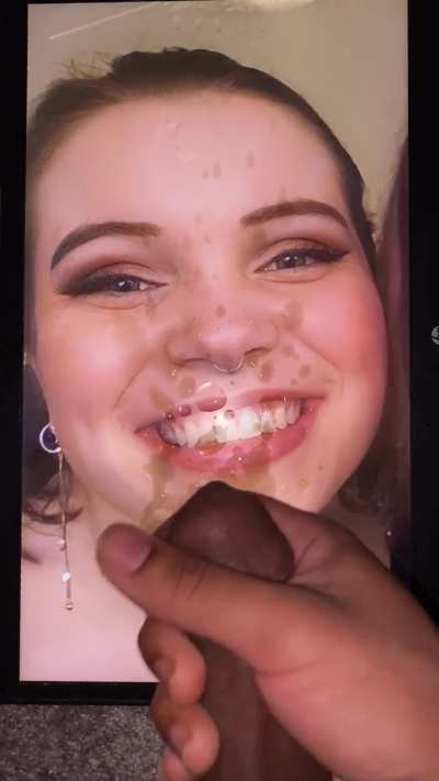 Pure Bliss All Over Her Face