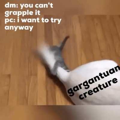 Shouldn't grappling be linked to strength and not size?