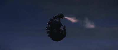 Godzilla Believes He Can Fly