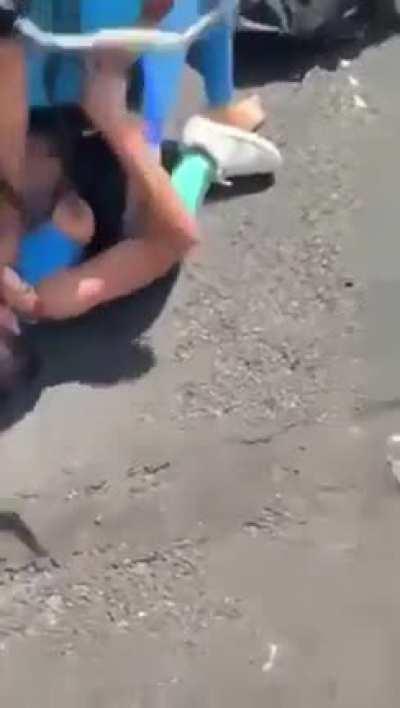 Girl fight domination - One sided beatdown