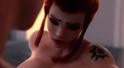 Intense sex with Brigitte (Tetra) [Overwatch]
