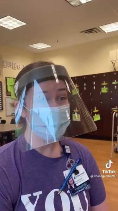 I would like to think this guy rehabs just to kick his buddy in the sack.