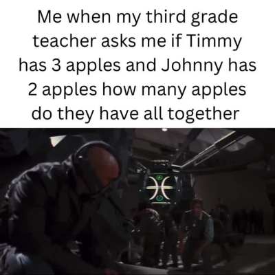 Bane learns basic addition