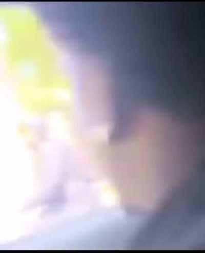 Opp caught lackin on a motor scooter