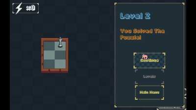 [WEB] Hey y'all just released a Demo for my chess inspired hand-crafted puzzle game Mate'Morphosis. It's playable from the browser so no download is needed. Waiting for your comments!
